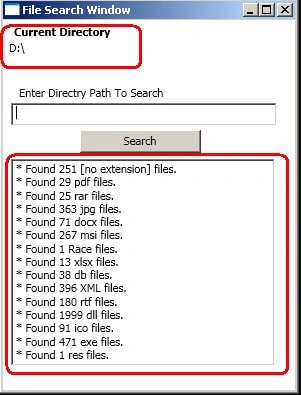 C# find directory