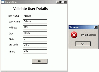 Validating User Input With Regular Expressions