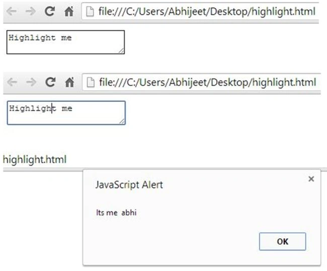 JavaScript Event handlers