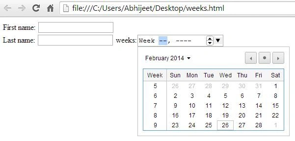 week