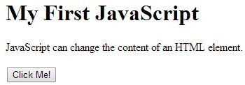 Changing HTML Content