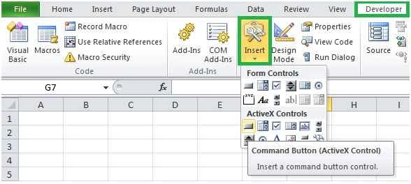 ActiveX Controls group