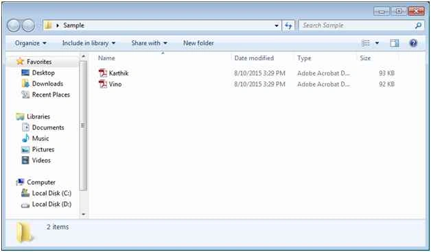 check the directory