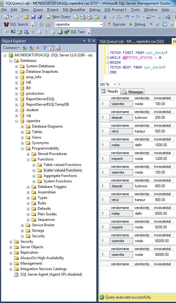 @@FETCH_STATUS function in SQL Server