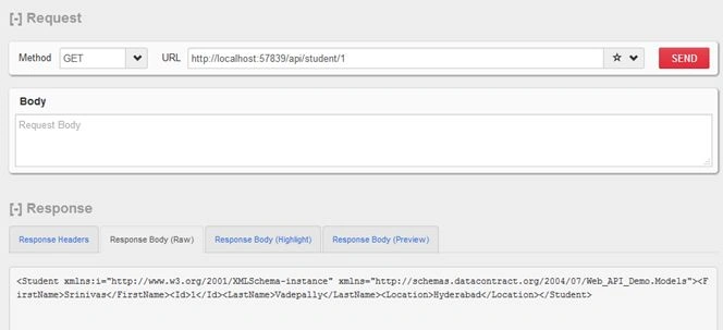HttpResponseMessage