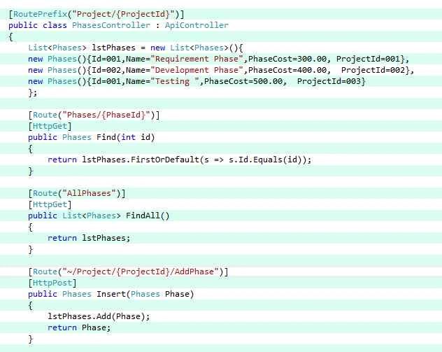 Route Prefix