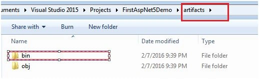 Bin folder