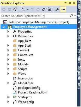 project structure