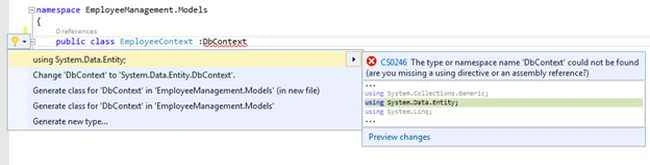 DbContext 