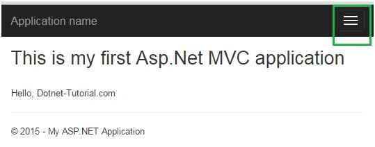 responsive application