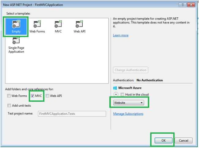 use MVC