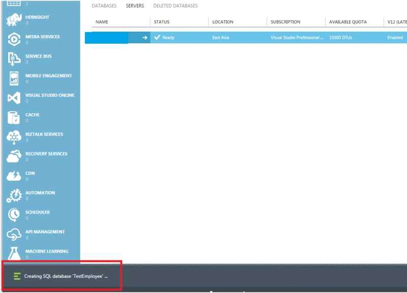 creating message in status