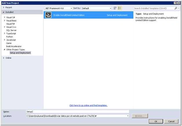 Enable InstallShield Limited Edition