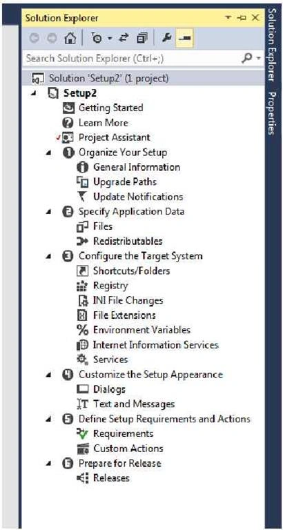 solution explorer