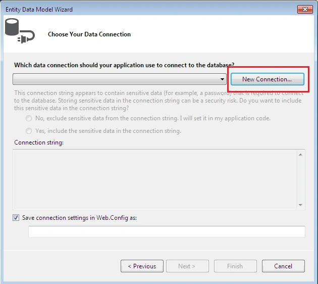 CHOOSE YOUR DATA CONNECTION