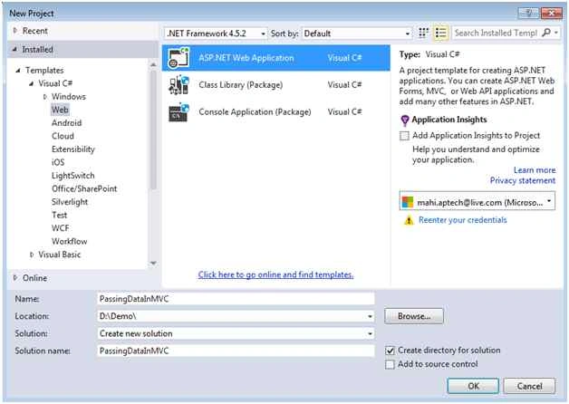 Web application