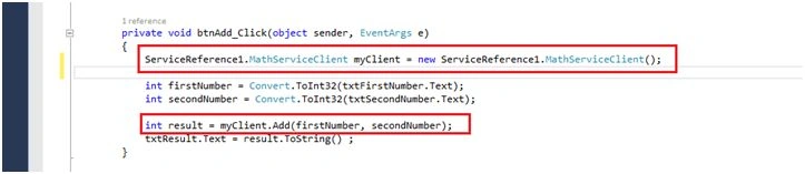 client application