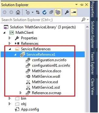solution explorer