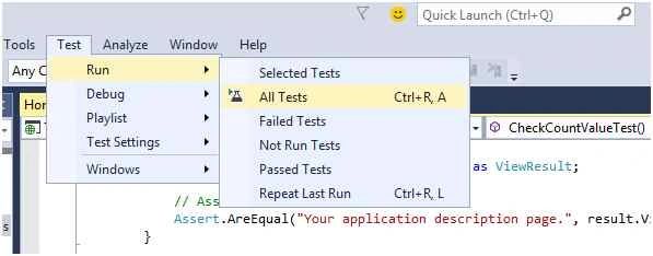 All test