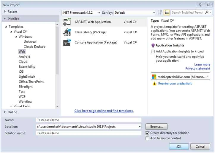 Web application