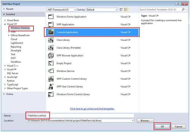 MathServiceHost