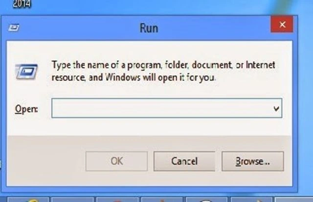 Open the run