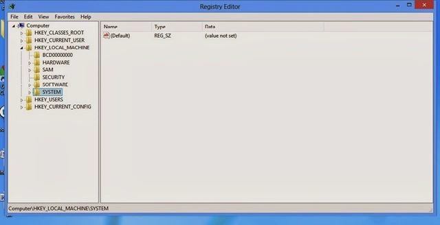 register editor