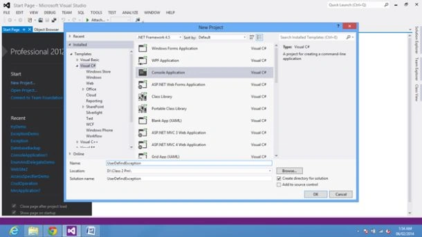 Console Application