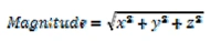 Magnitude