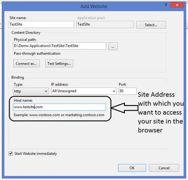 host name