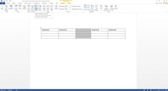 insert-left-column-option-in-word2013.jpg