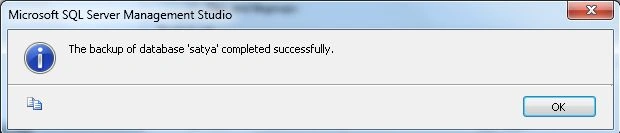 Backup-succfully