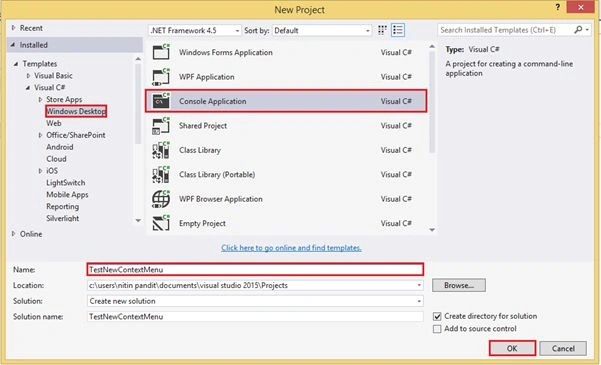 console application