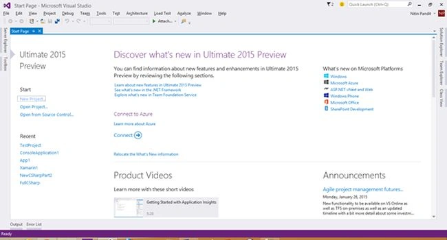 visual studio