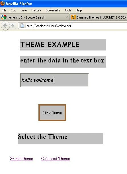 Global Theme