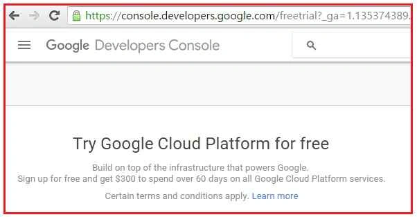 login with your Gmail id