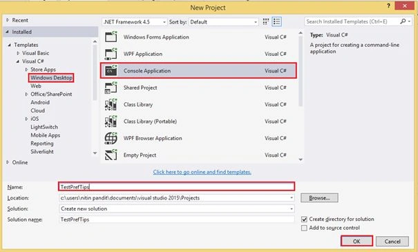 console application