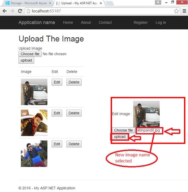 upload