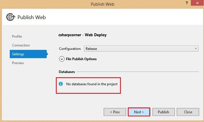 Local database