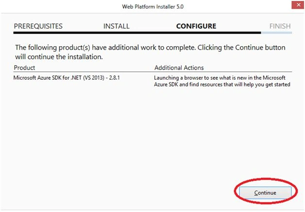 installation of SDK