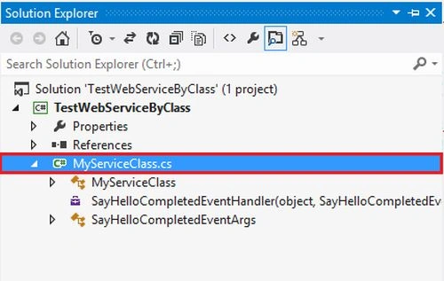 MyServiceClass
