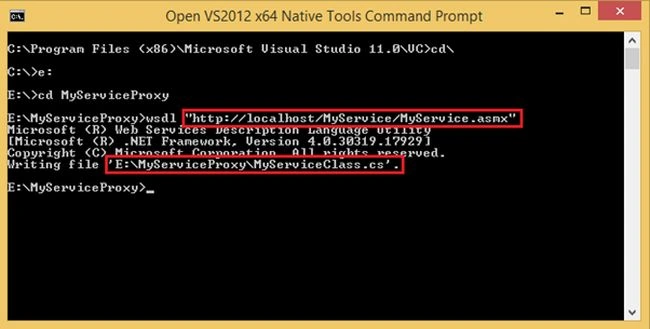 web service file