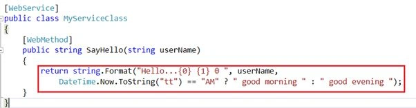 WebMethod