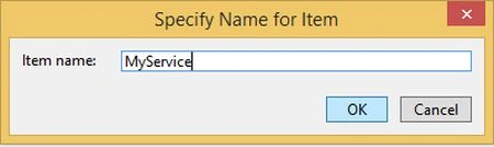 type service name