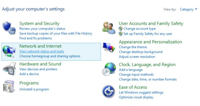 Network and internet