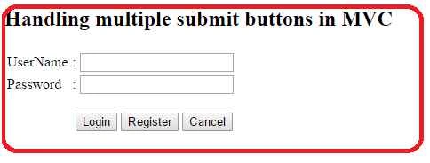 Multiple buttons 