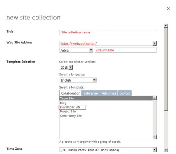 Create App in SharePoint 