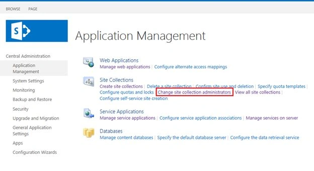 system setting page