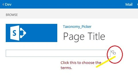 Page title