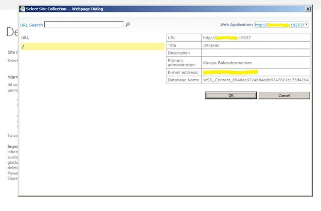 Dialog box